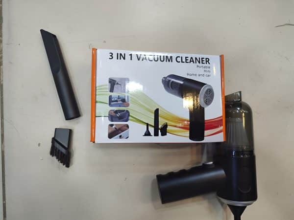 3 In 1 Portable Mini Vacuum Cleaner Duster Blower Air Pump Wireless Handheld Clean