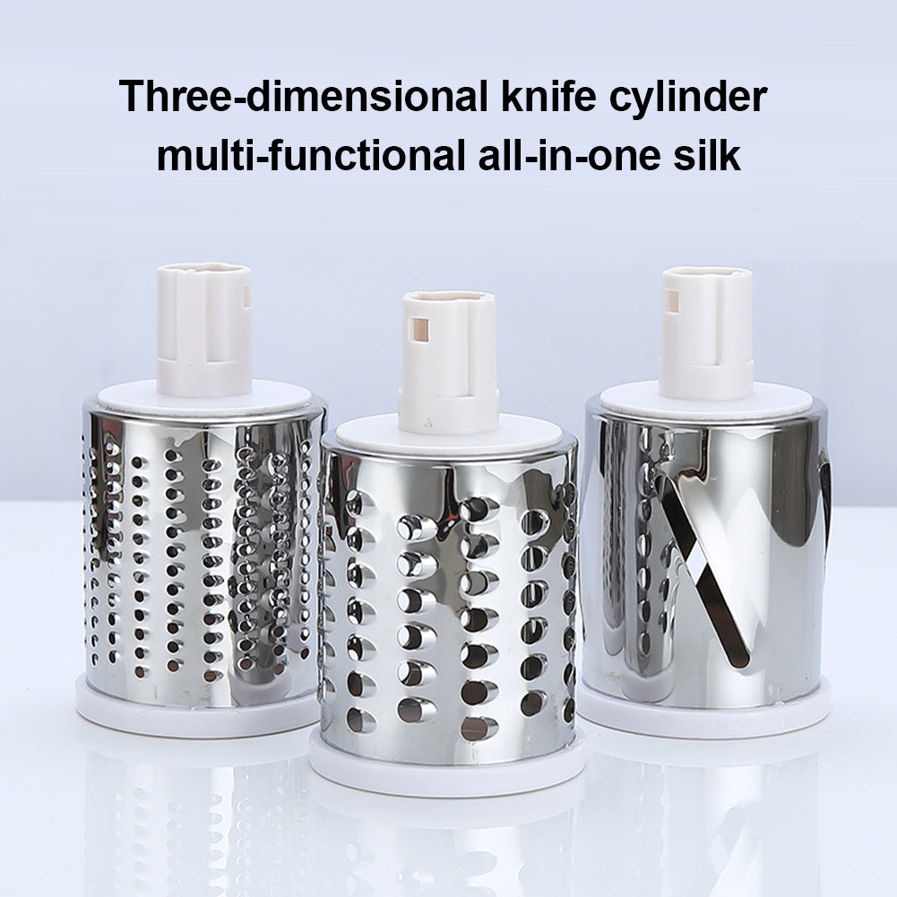 Tabletop Drum Grater | Manual Vegetable Cutter Slicer & Grater | Multi-functional Kitchen Gadget